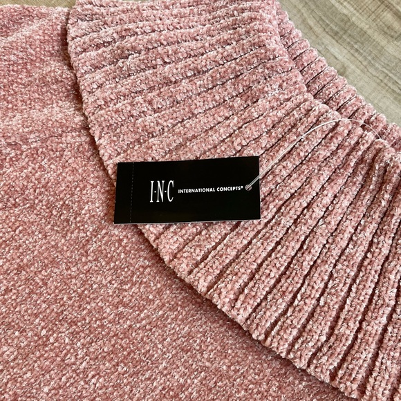 INC | chenille cowl-neck sweater - Picture 3 of 5